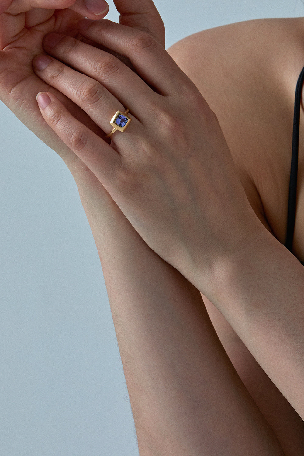 RENAISSANCE FANTASY TANZANITE RING