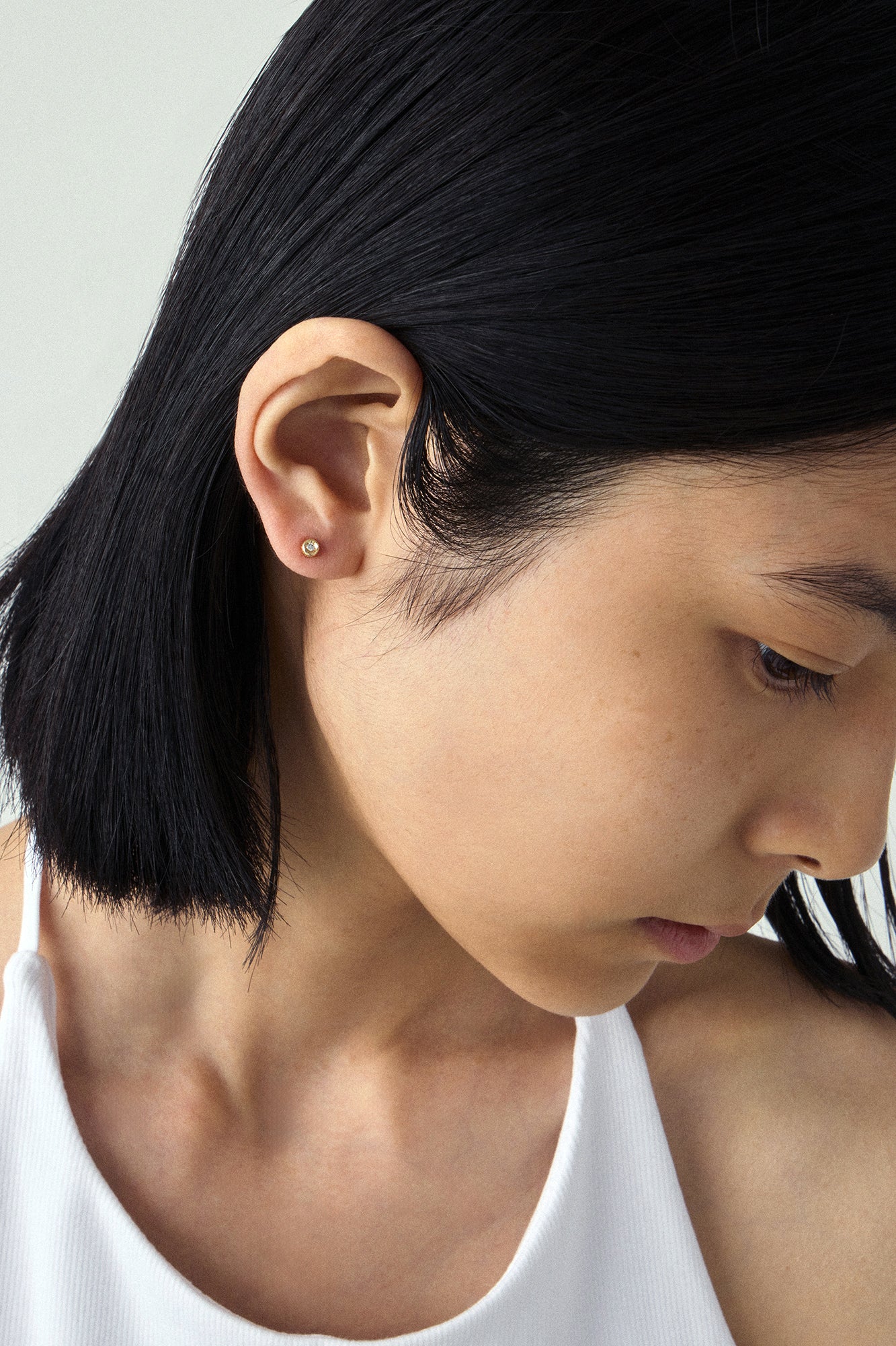 10K GOLD DIA PERFECTION STUDS SMALL