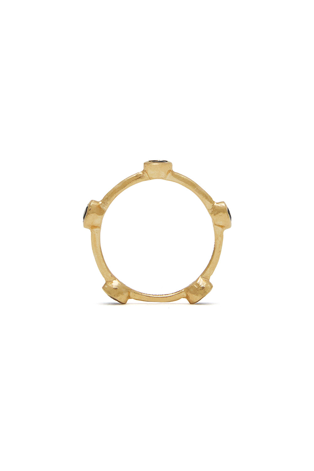 レナッセンスクロウンファイブブルーサッピングリング