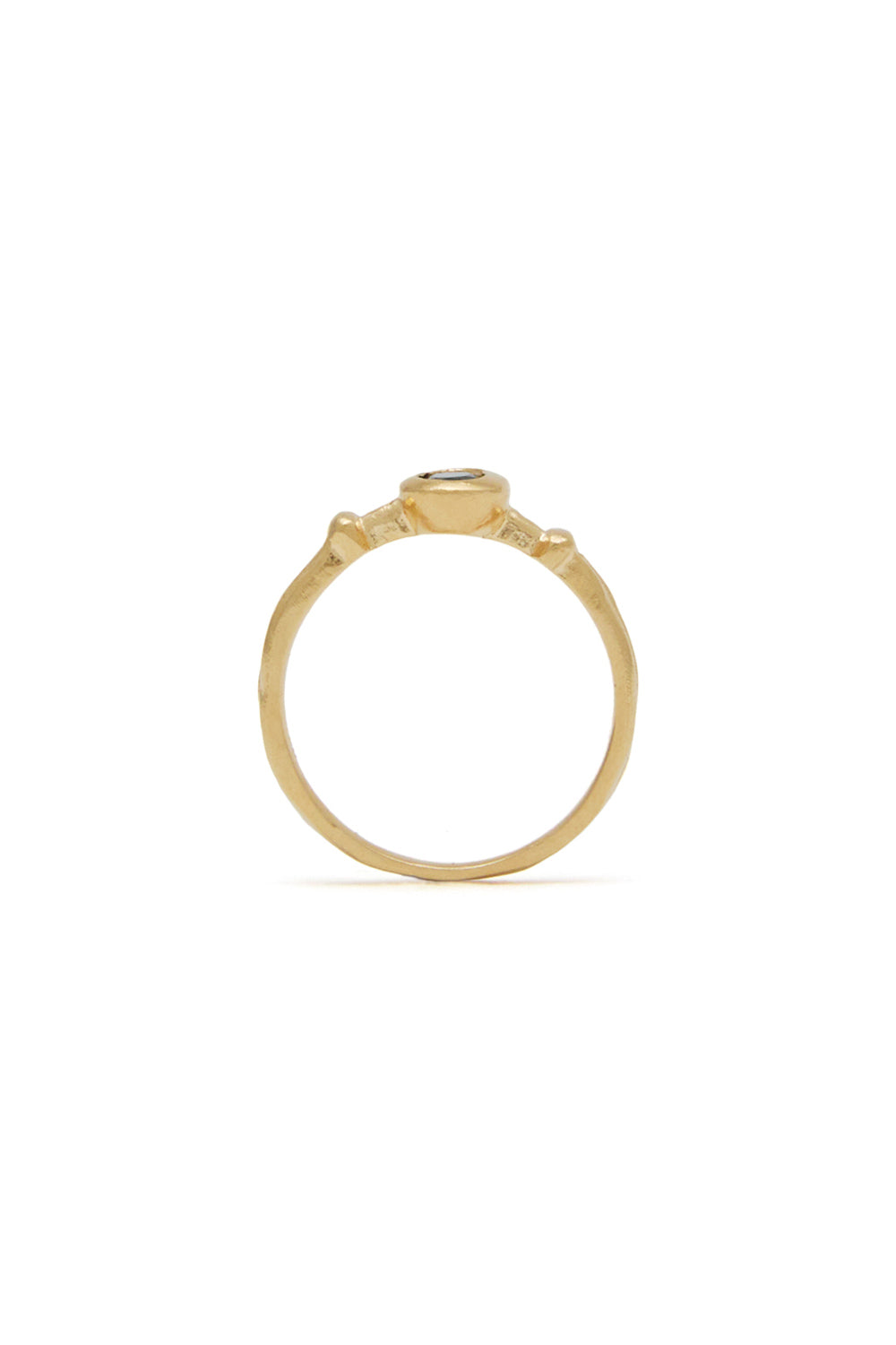 RENAISSANCE COLUMN SAPPHIRE RING