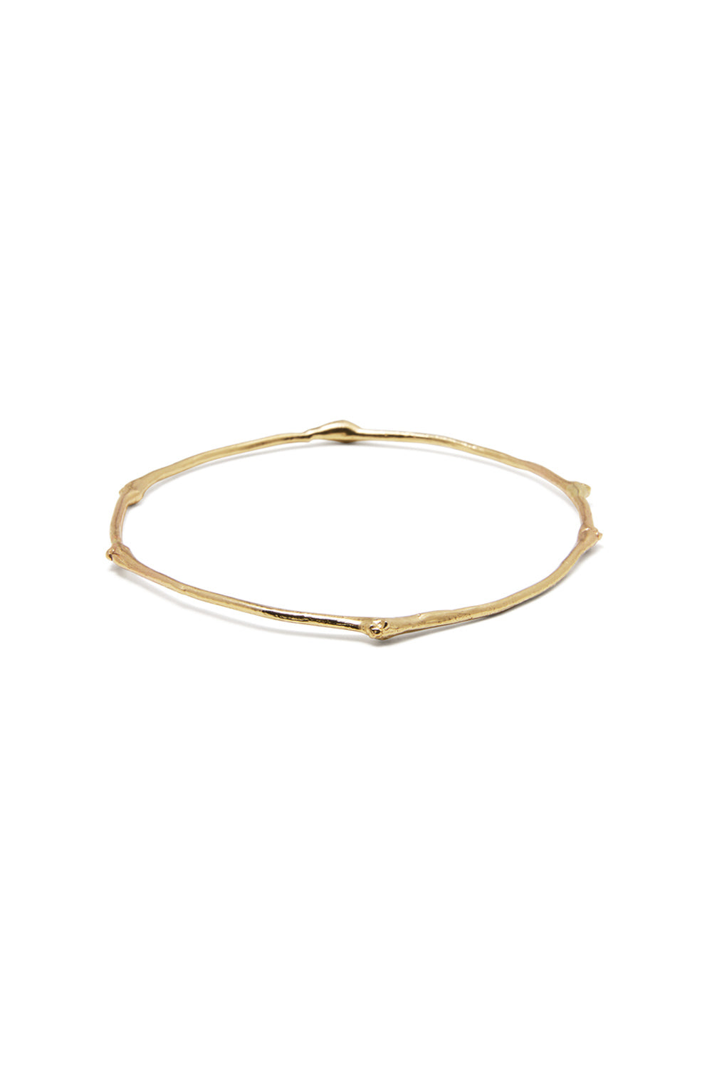 GOLD TWIG BANGLE
