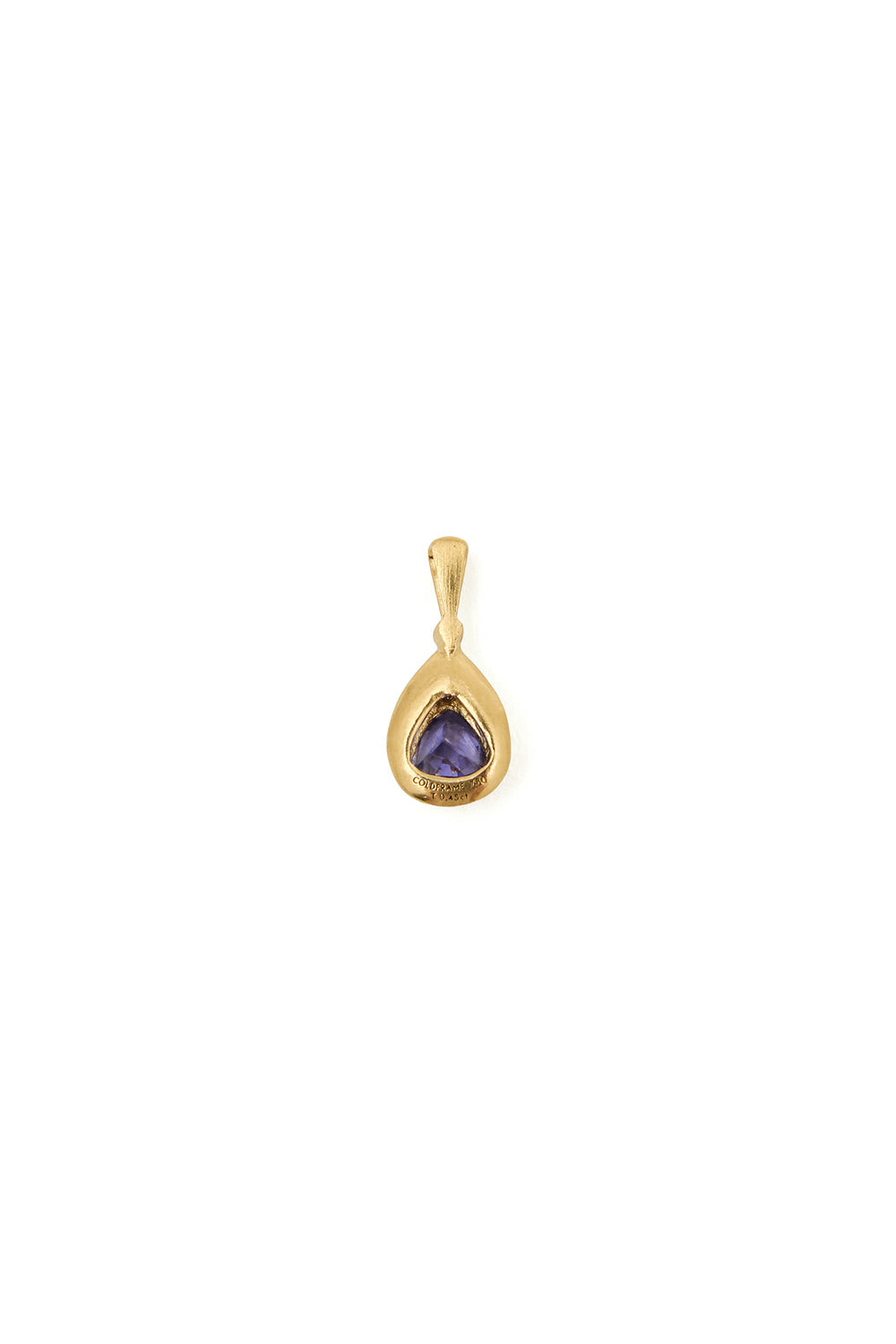 RENAISSANCE DROPLET TANZANITE PENDANT