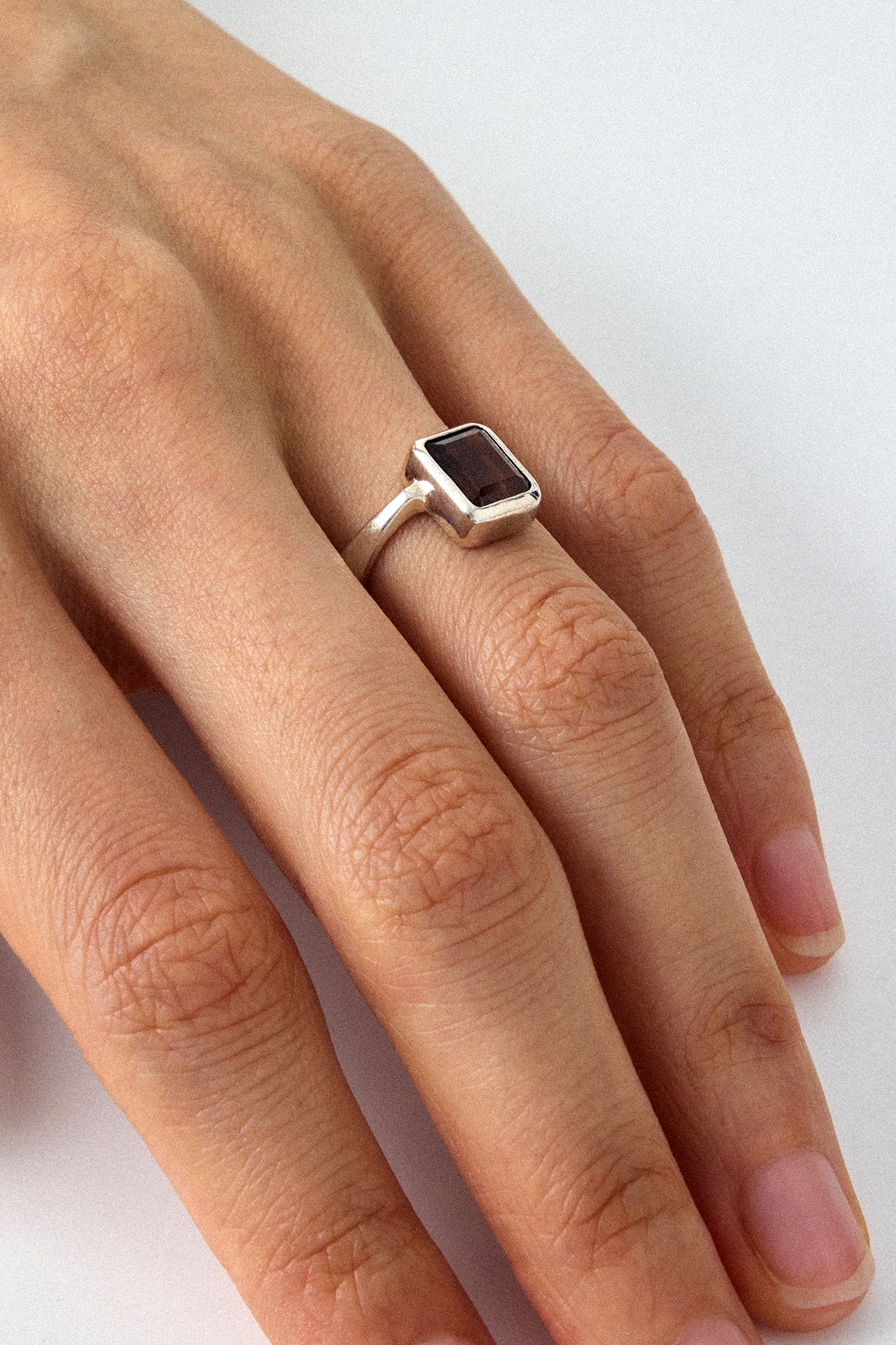SMOKY QUARTZ RING