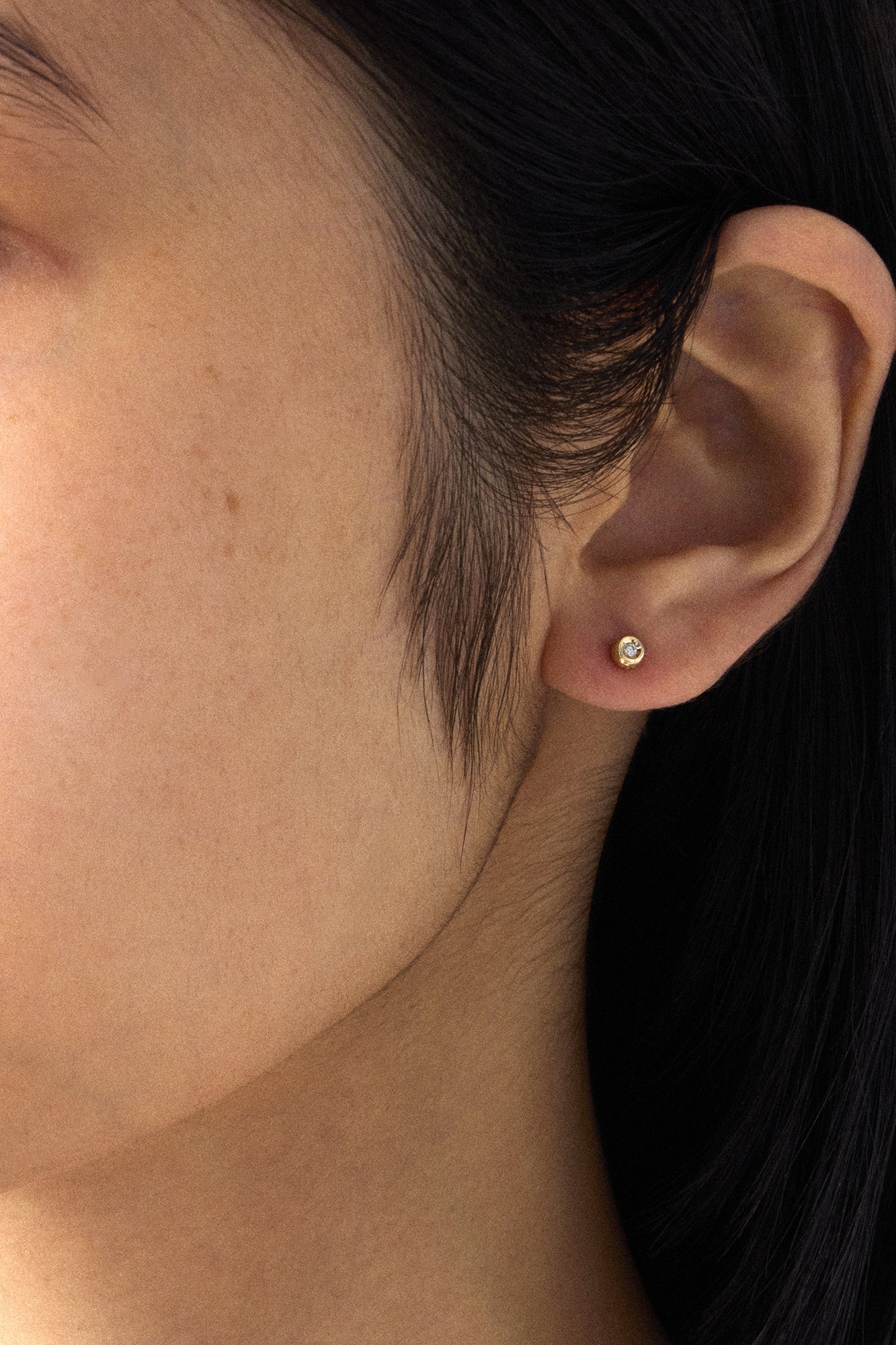 10K GOLD DIA PERFECTION STUDS SMALL