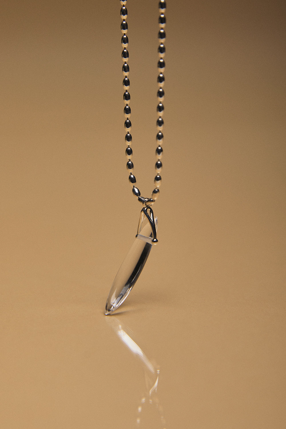 BOHO OVAL QUARTZ NECKLACE