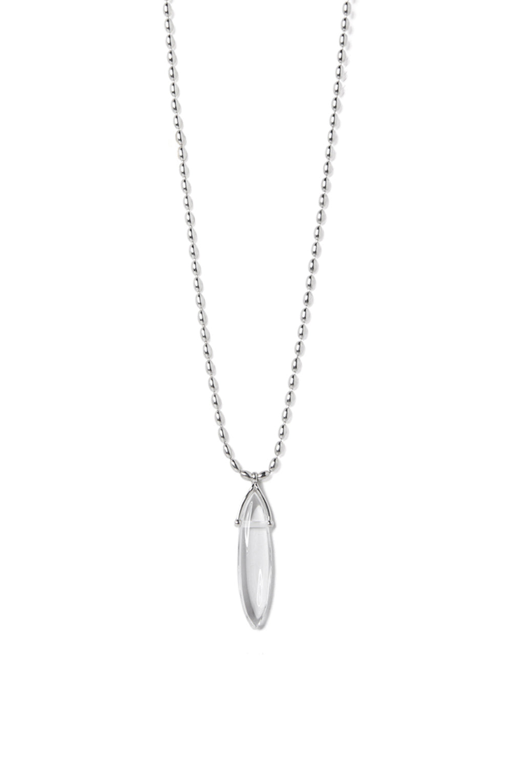 BOHO OVAL QUARTZ NECKLACE